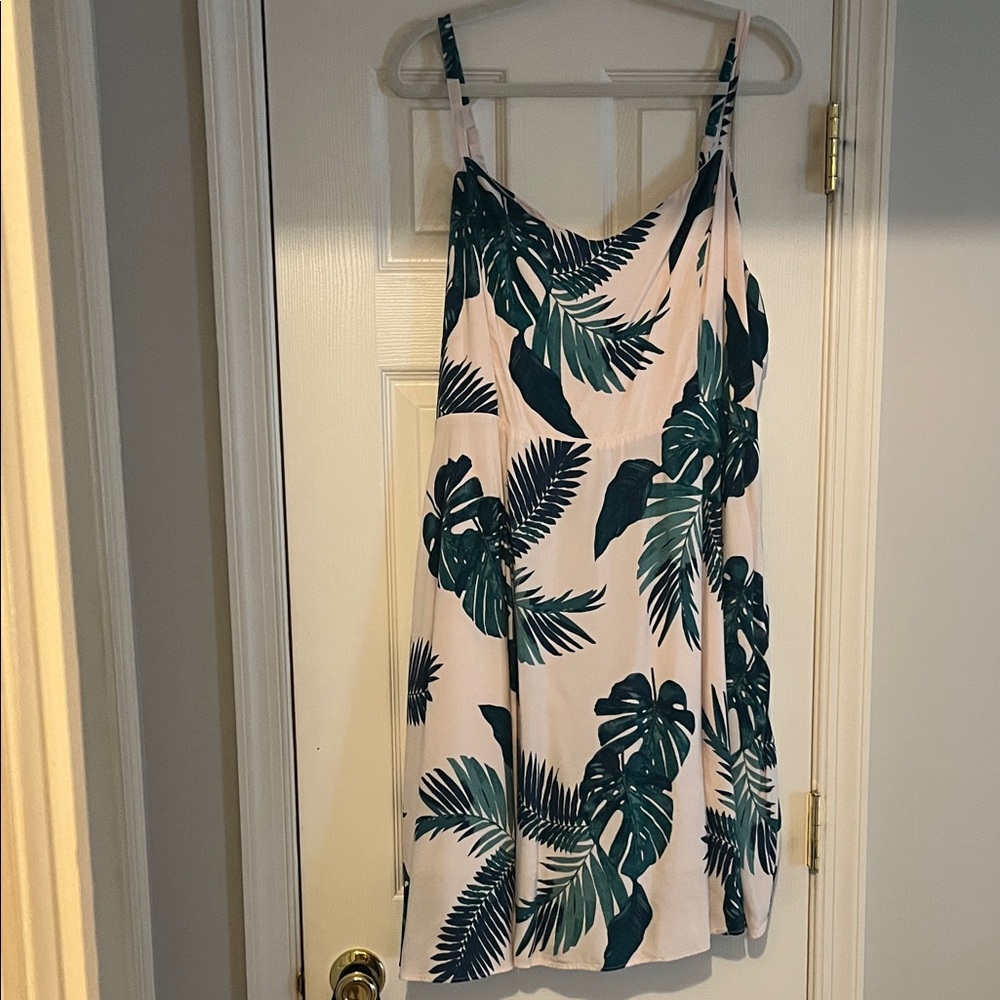 Palm Leaf sun Dress